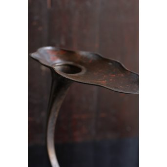 蛙の銅花器　S1533 