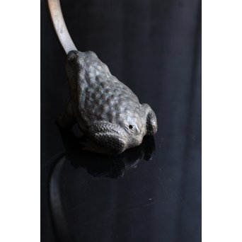 蛙の銅花器　S1533 