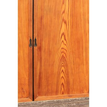 瓢引手の良杉網代と一枚板戸　B628 