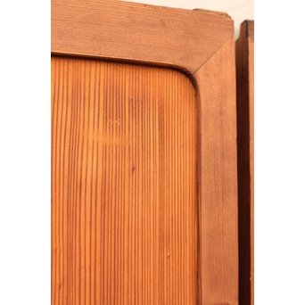 瓢引手の良杉網代と一枚板戸　B628 