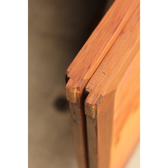 瓢引手の良杉網代と一枚板戸　B628 