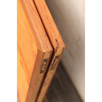 瓢引手の良杉網代と一枚板戸　B628 