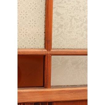 4隅色ガラス縞々建具　GD648 