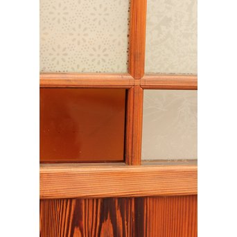 4隅色ガラス縞々建具　GD648 