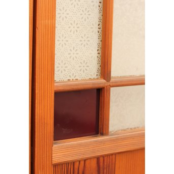 4隅色ガラス縞々建具　GD648 