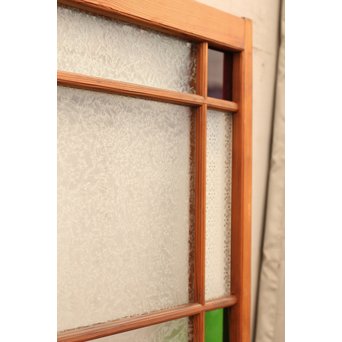 4隅色ガラス縞々建具　GD648 