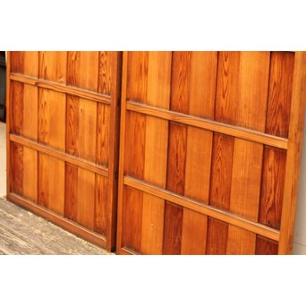 4隅色ガラス縞々建具　GD648 