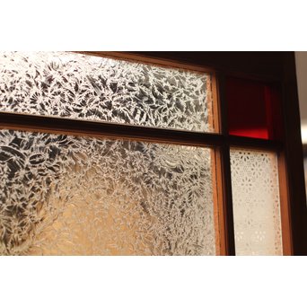 4隅色ガラス縞々建具　GD648 