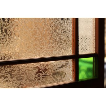 4隅色ガラス縞々建具　GD648 