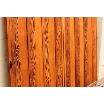 4隅色ガラス縞々建具　GD648 