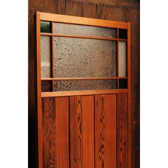 4隅色ガラス縞々建具　GD648 