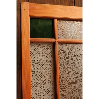 4隅色ガラス縞々建具　GD648 