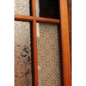 4隅色ガラス縞々建具　GD648 