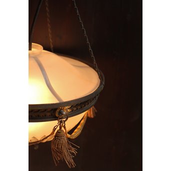 大書院の切子照明　A1176 