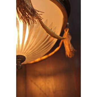 大書院の切子照明　A1176 