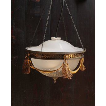 大書院の切子照明　A1176 