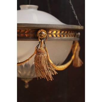 大書院の切子照明　A1176 