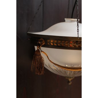 大書院の切子照明　A1176 