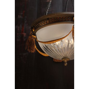 大書院の切子照明　A1176 