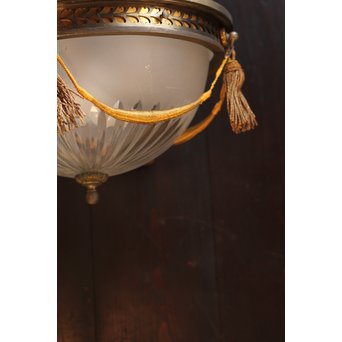 大書院の切子照明　A1176 