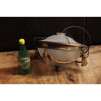 大書院の切子照明　A1176 