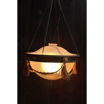 大書院の切子照明　A1176 