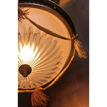 大書院の切子照明　A1176 