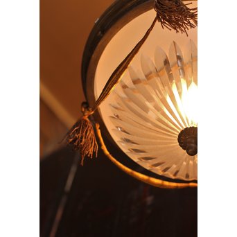 大書院の切子照明　A1176 