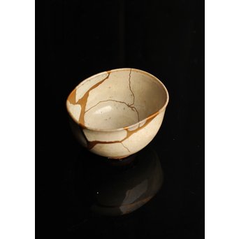 玉子手茶碗　K12