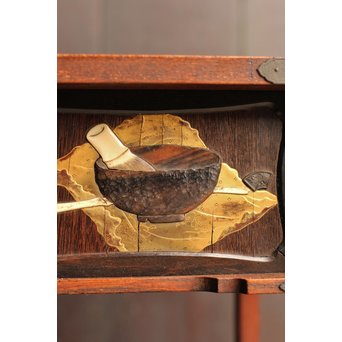 芝山細工風意匠違棚　G237 