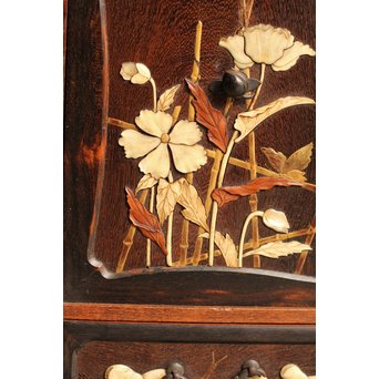 芝山細工風意匠違棚　G237 