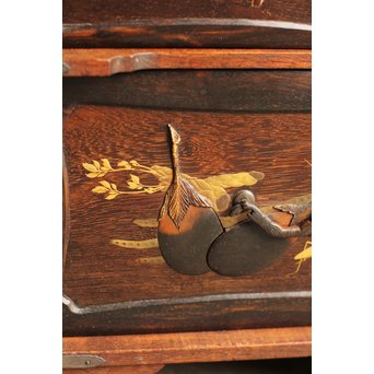 芝山細工風意匠違棚　G237 