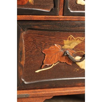 芝山細工風意匠違棚　G237 