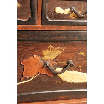 芝山細工風意匠違棚　G237 