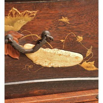 芝山細工風意匠違棚　G237 