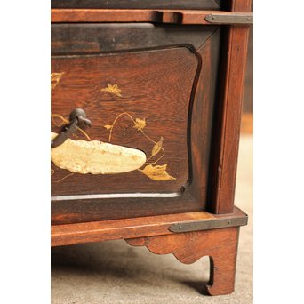 芝山細工風意匠違棚　G237 