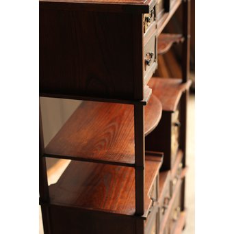 芝山細工風意匠違棚　G237 