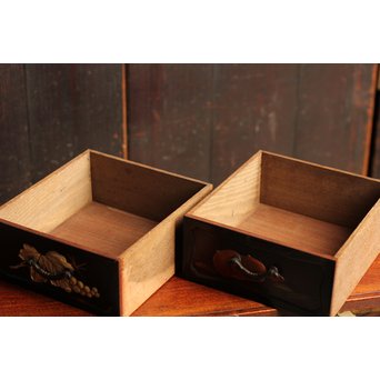 芝山細工風意匠違棚　G237 