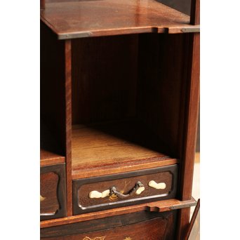 芝山細工風意匠違棚　G237 