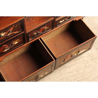 芝山細工風意匠違棚　G237 