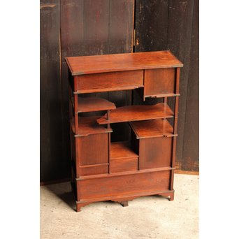 芝山細工風意匠違棚　G237 