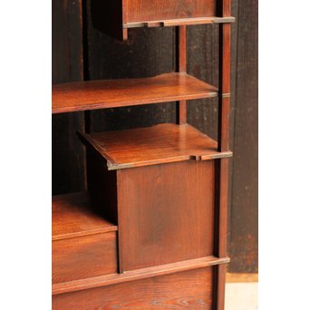 芝山細工風意匠違棚　G237 