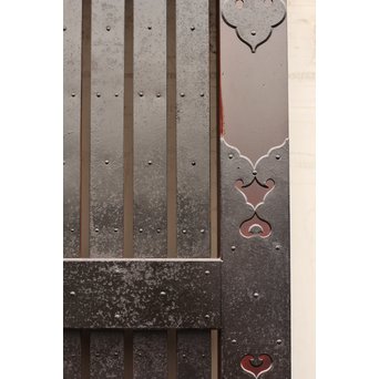 北陸朱塗鉄尽蔵戸　W328 