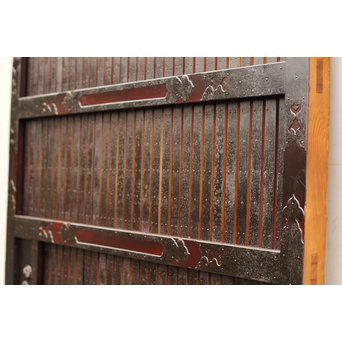 北陸朱塗鉄尽蔵戸　W328 