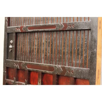 北陸朱塗鉄尽蔵戸　W328 