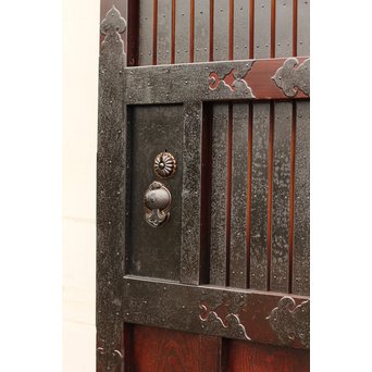 北陸朱塗鉄尽蔵戸　W328 