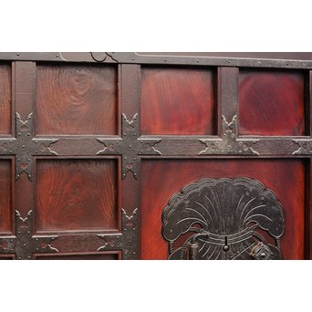 北陸朱塗鉄尽蔵戸　W328 