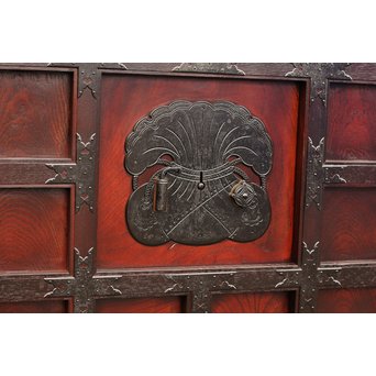 北陸朱塗鉄尽蔵戸　W328 