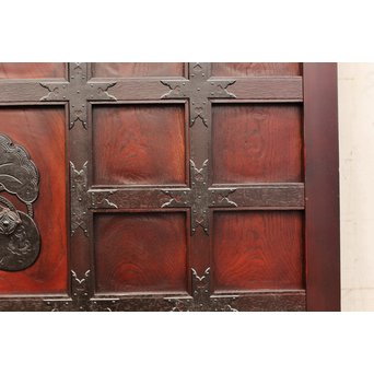 北陸朱塗鉄尽蔵戸　W328 