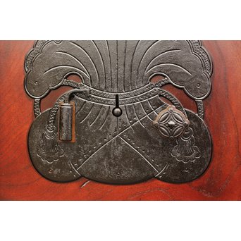 北陸朱塗鉄尽蔵戸　W328 